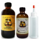 Jamaican Black Castor Oil 8oz. & Extra Virgin Organic Coconut Oil 4oz. & Applicator