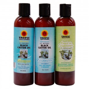 Tropic Isle Living Jamaican Black Castor Oil Hair Care Combo Set-II